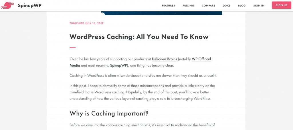 Understand Types of WordPress&nbsp;Caching
